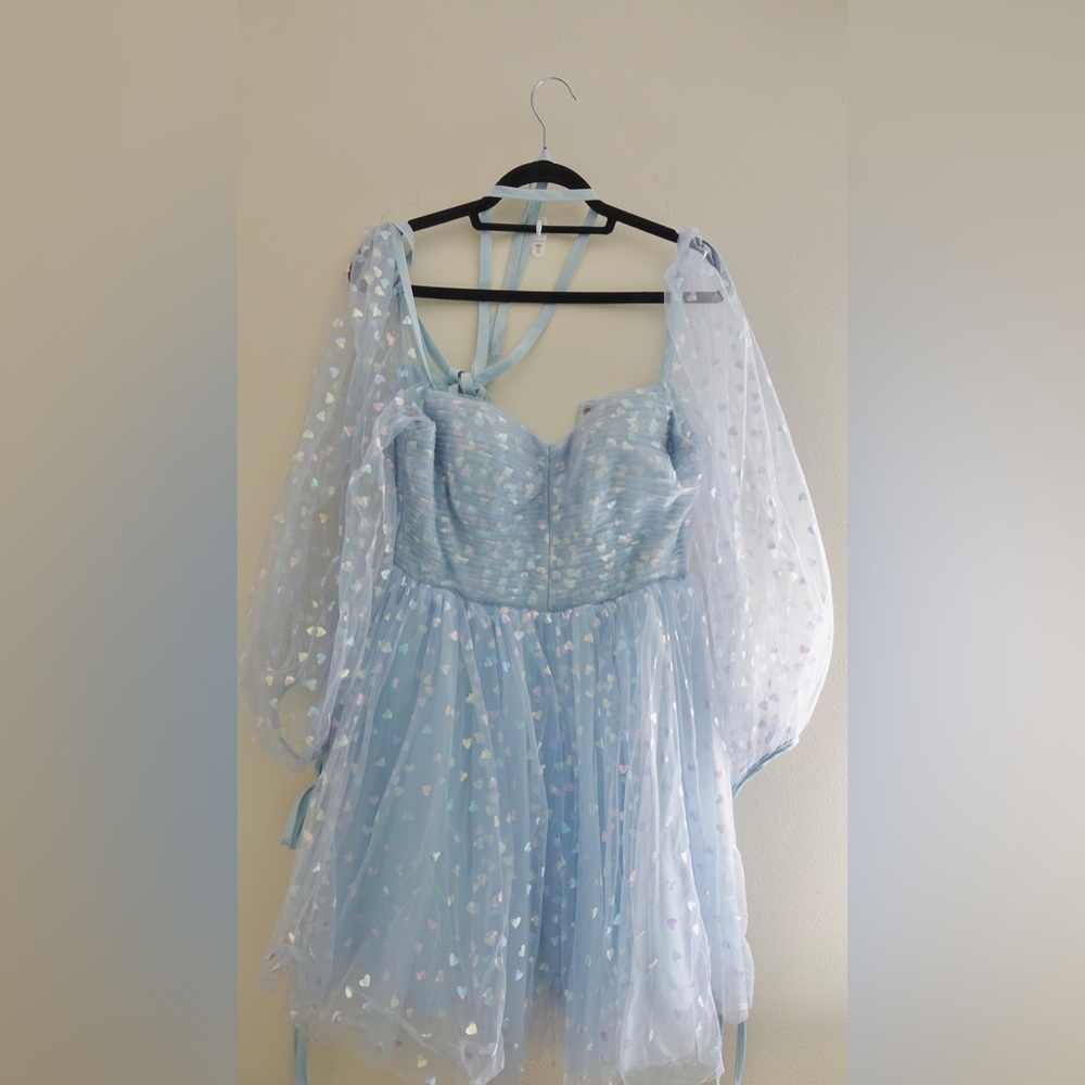 Ava Gowns - Sweetheart Gown in blue size 14 perfect for prom or wedding season